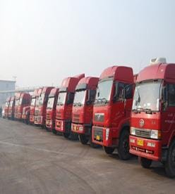 鄭州物流車(chē)輛展示