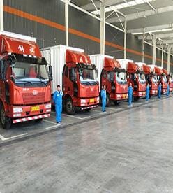 鄭州新迪物流公司車(chē)輛展示